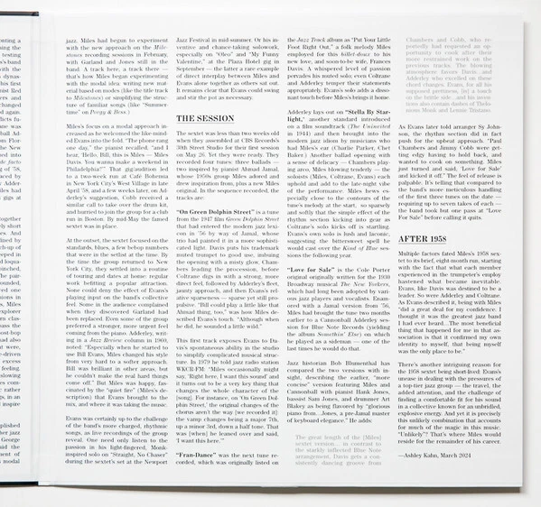 ANALOGUE PRODUCTIONS AP-172 MILES DAVIS BIRTH OF THE BLUE 2024 LP - Bild 4 von 4