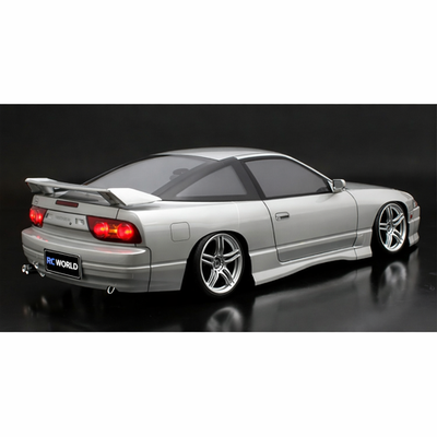 ABC 1/10 RC Car Body NISSAN 180SX -CLEAR- #67137 | eBay