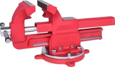 KS TOOLS Parallel-Schraubstock mit Drehteller, 147 mm