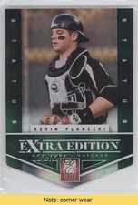 2012 Elite Extra Edition Status Emerald Die-Cut 5/25 Kevin Plawecki READ 0f8