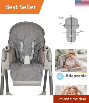 Baby High Chair Cover - Protects from Spills and Crumbs - Water Resistant for...