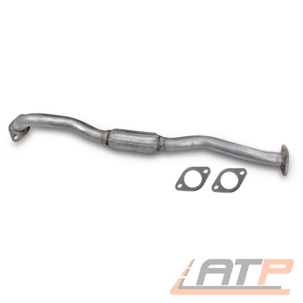 Abgasrohr + 2X Dichtung FÜR Hyundai Tucson 2.0 Kia Sportage 2 Je 2.0 G4GC 04-08-image