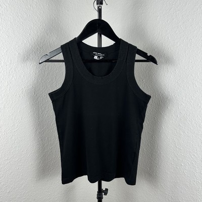 Women's Comme des Garcons Junya Watanabe Black Tank Top Size S Japan Made