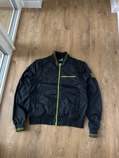 Bomber Love Moschino uomo grigio chiaro con logo Taglia:54