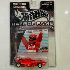 Hot Wheels Hall of Fame Milestone Moments Schumacher Ferrari F2002 1:64 Red