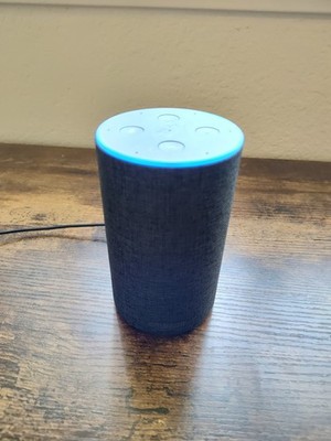 Amazon Echo (2nd Generation) Smart Speaker - Dark Grey  Material