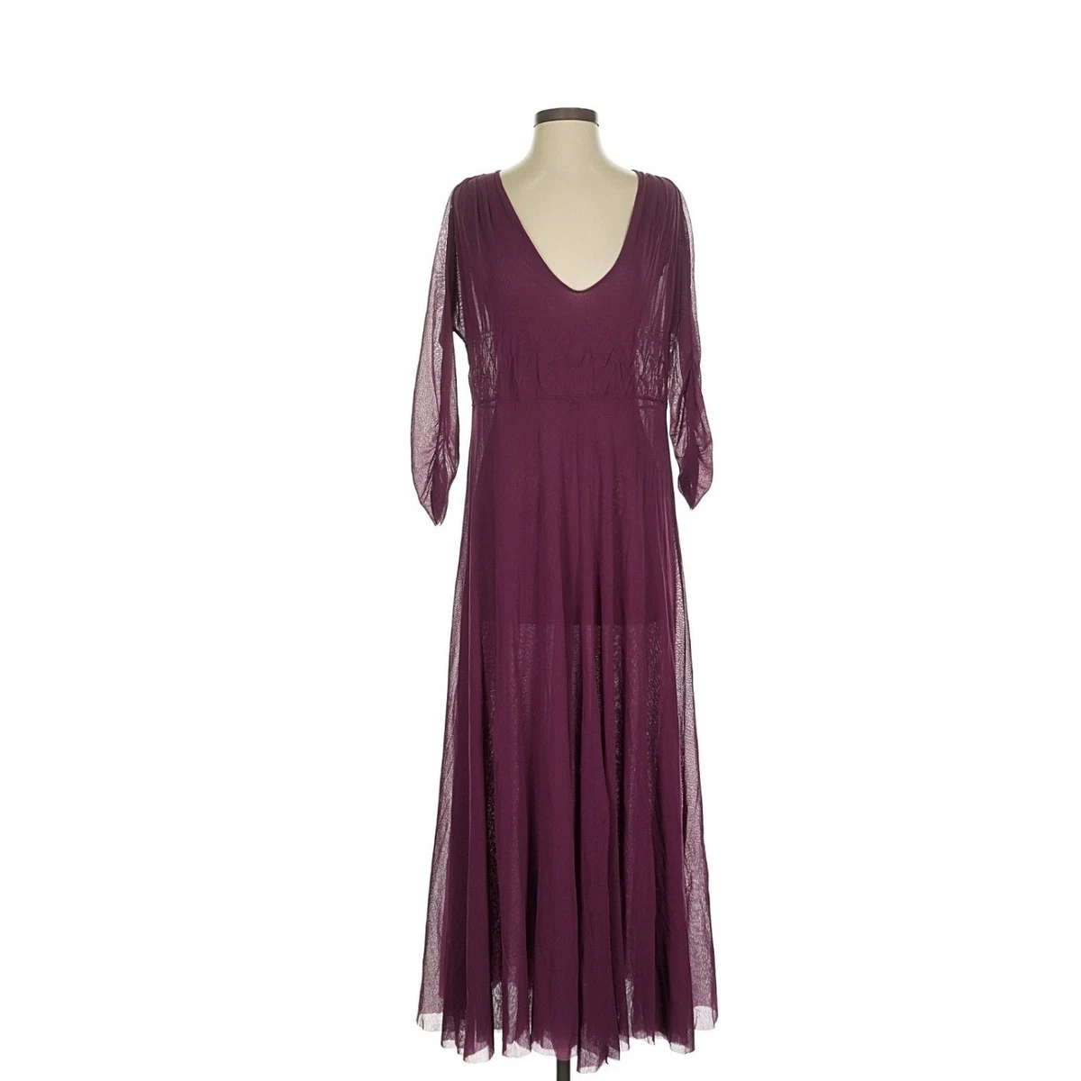 midi 3 4 sleeve dresses for wedding guest Floral Velvet Pleated V-Neck Dress with Pockets Made of lightweight soft fabric Plus Size 3/4 Sleeve Ruffle