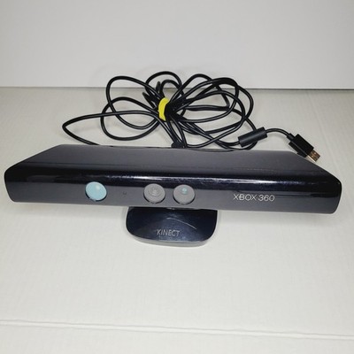 Official Microsoft Kinect Sensor Bar 1414 Xbox 360 with AC Power Adapter Works 