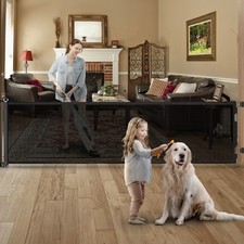 300CM Retractable Safety Guard Baby Pet Gate Toddler Stair Gates Fence Isolation