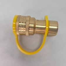 Gas Quick Connect/Disconnect Fitting Solid Brass