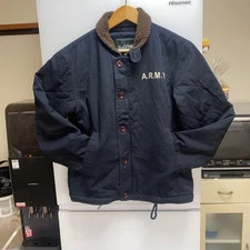 US Navy N-1 Deck Jacket M Mint Navy Military Vintage Unisex