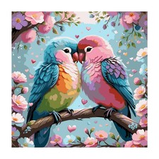 Paint by Numbers Kit for Adults Beginners, Couple Bird DIY Easy Acrylic Oil P...