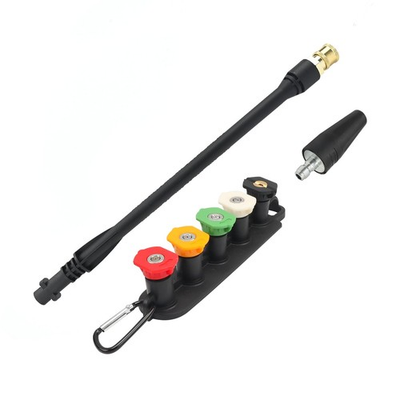 #ad #ad Pressure Washer Spray Wand 5 Tips Belt Clip Fits Karcher K1 K2 K3 K4 K5 $38.32