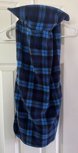 🐾🐾Top Paw Blue Plaid Dog Coat Size X Large🐾🐾