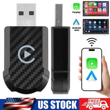 Wireless CarPlay/Android Auto Adapter 5.0 USB-C 2-in-1 Smart Dongle
