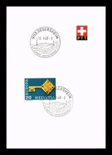 Dr Jim Stamps Switzerland Card 1968 Kurort Wintersport Pictorial Postmark