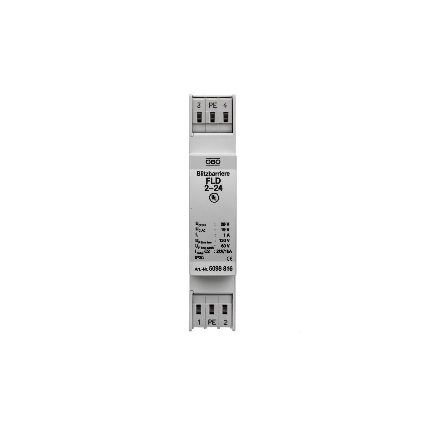 Surge limiter for two-wire systems TBS 5098816