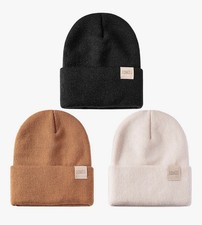 Toddler Beanie Kids Winter Hats Infant Warm Knit Cap Newborn Winter Warm Brown