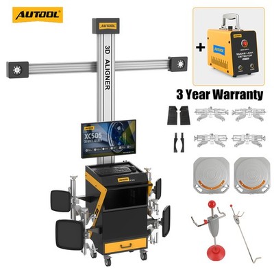 AUTOOL 3D Wheel Alignment Machine Tire Aligner System Alignment Fully Automatic