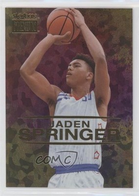 2021 Skybox Metal Universe Champions Star Topaz Jaden Springer Rookie RC 05iv