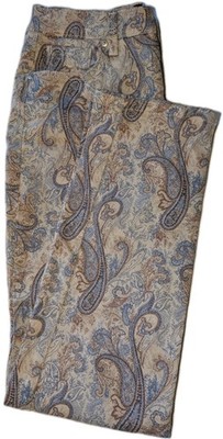 GLORIA VANDERBILT Woman's/Jr.'s Paisley Print ''Amanda'' Denim Jeans - Size 8