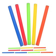15 Pcs Lightweight Race Sticks Outdoor Relay Competition Kids Racing