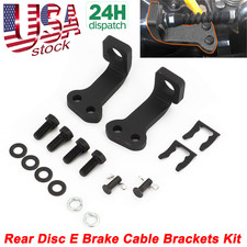 Rear Disc E Brake Cable Bracket For For 1990 Honda Integra Crx Del Sol Civic Eg