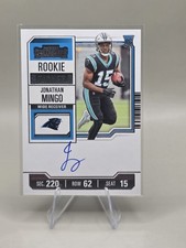 2023 Contenders - Rookie Ticket RPS #119 Jonathan Mingo (AU, RC) Panthers 🔥