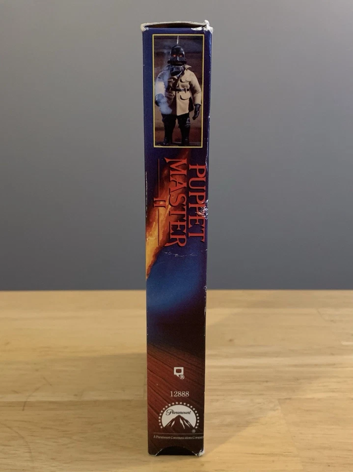Puppet Master II VHS Full Moon Horror Video Untested MOLD PRESENT - Image 4 of 4