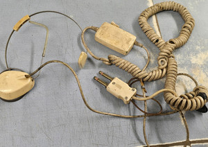 Vintage Bell System Telephone Operator Headset #281A / Western Electronics