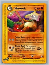 Pokemon TCG Marowak #54/147 CCG Aquapolis on eBay