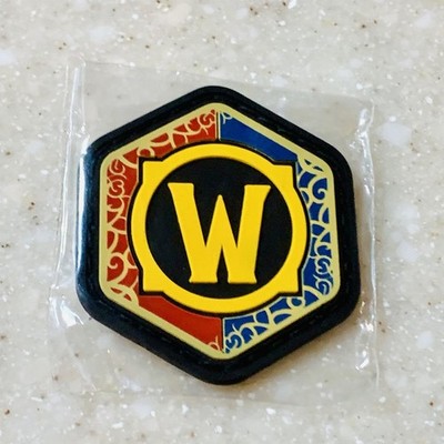 Blizzard Blizzcon 2019 Darkmoon Faire Capsule Badge Patch World Of Warcraft Logo