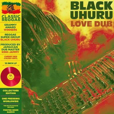 BLACK UHURU LOVE DUB RED VINYL LP
