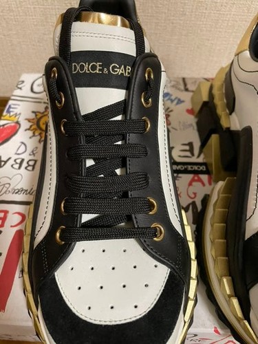 Dolce&Gabbana Men 7.5US Super King Leather Sneakers Almost unused Luxury Casual - Bild 8 von 10