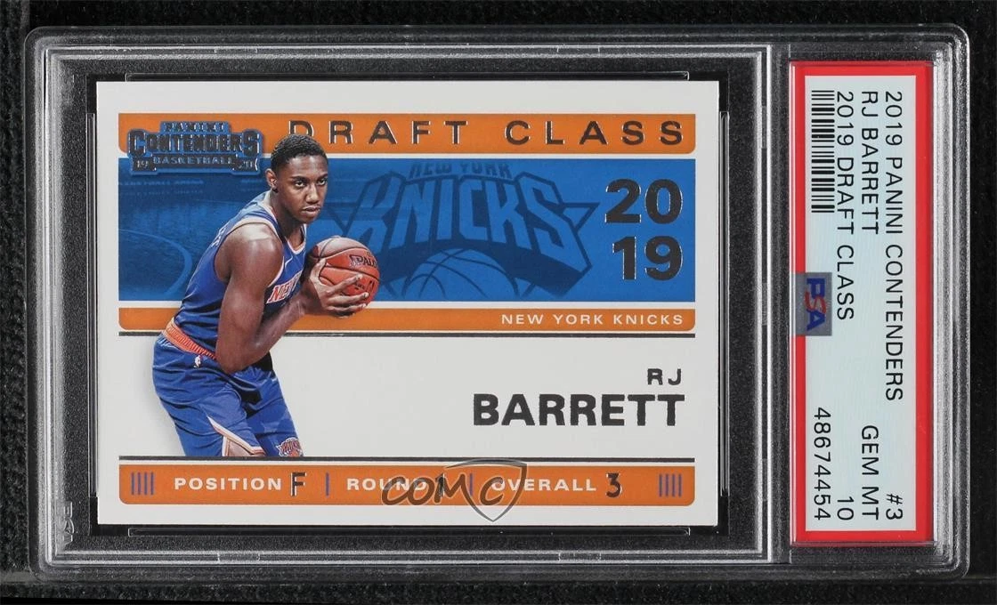 2019-20 Panini Contenders - RJ Barrett #3 for sale | eBay
