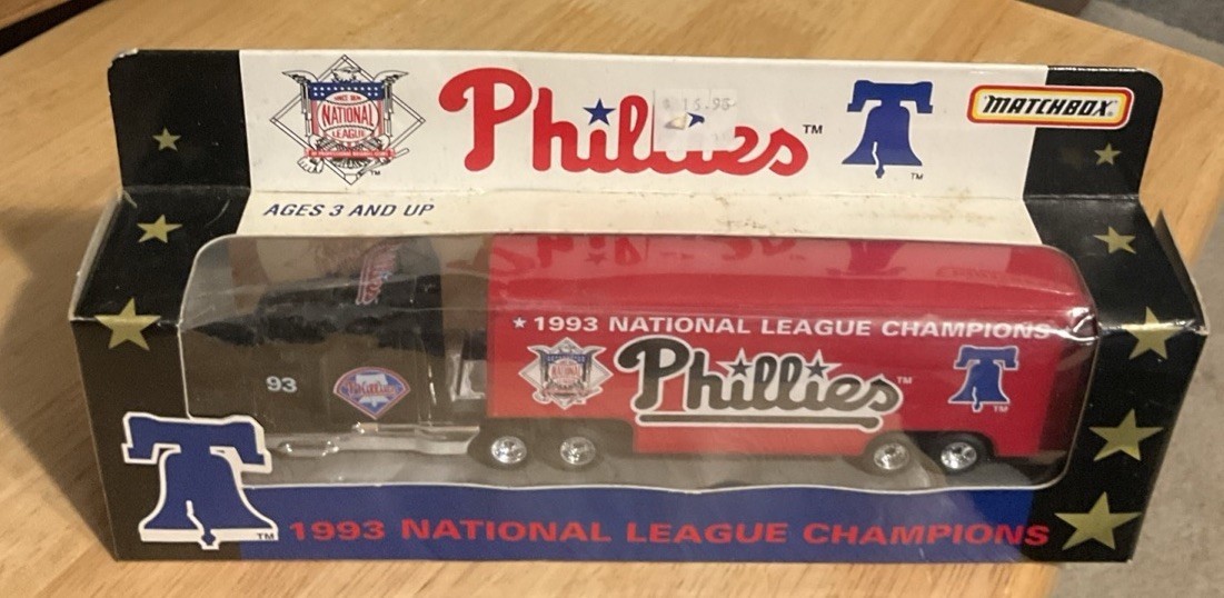 1993 Matchbox Transporter 1993 Phillies National League Champions