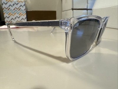 CHRISTIAN DIOR InDior S11 85A4 AUTHENTIC SUNGLASSES Clear/ Gray