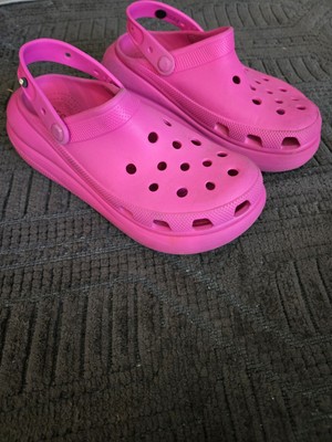 Crocs Crush Clog Sandals Women US Shoes Size M7/W9 Hot Pink