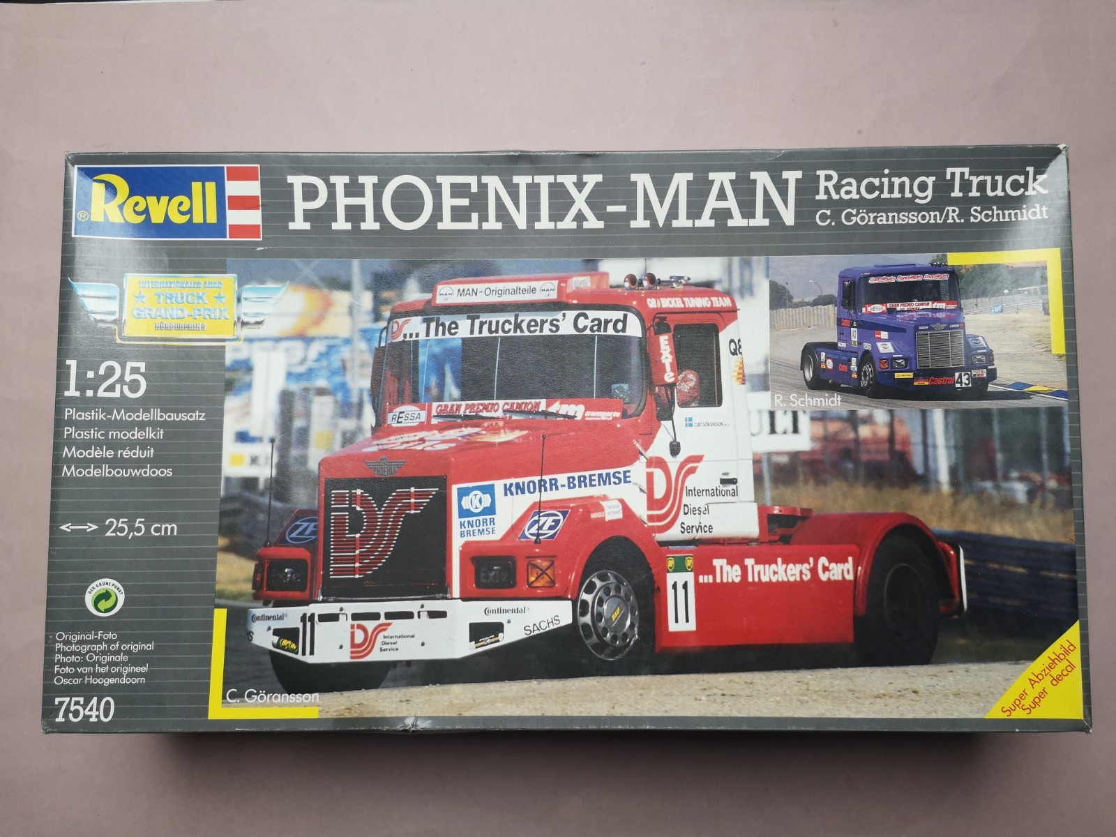 Camión de carreras Phoenix MAN C.Göransson / R.Schmidt Revell 7540 1:25