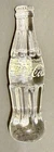 VINTAGE Las Vegas Coca Cola Mini Solid Crystal Like Glass Bottle souvenir