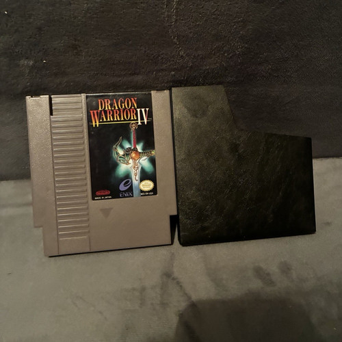 Dragon Warrior IV Nintendo NES Cartridge Only W/ sleeved