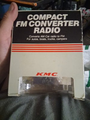#ad #ad Vintage Universal KMC K Mart FM Converter 82 3024W Tested Works GREAT $50.00