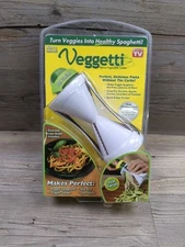 Veggetti Spiral Vegetable Cutter (Veggie Pasta Cutter) - As Seen on TV - New