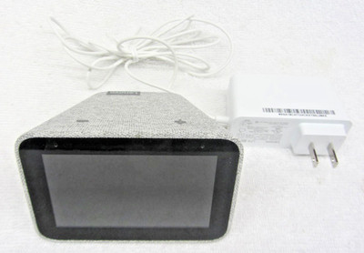 Lenovo Smart Clock CD-24501F Smart Speaker WiFi Bluetooth Google Assistant Gray