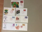Seven MEDICAL related Japan fdc