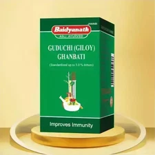 Baidyanath GUDUCHI Giloy Ghanvati Tablets Immunity Booster Ayurvedic 60 Tabs- FS