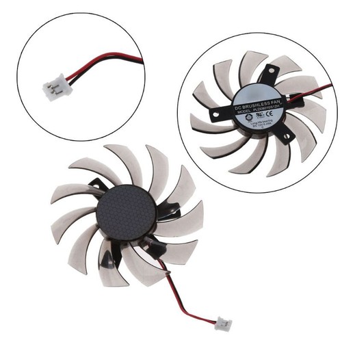 75MM PLD08010S12H 2Pin Cooler Fan Graphics Card Cooling Fan for GTX 460 GTX560Ti - Afbeelding 9 van 9