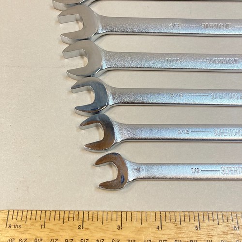 Williams Set di chiavi combinate 6 pezzi 12 punti SAE finitura satinata USA NUOVE! - Foto 9 di 12