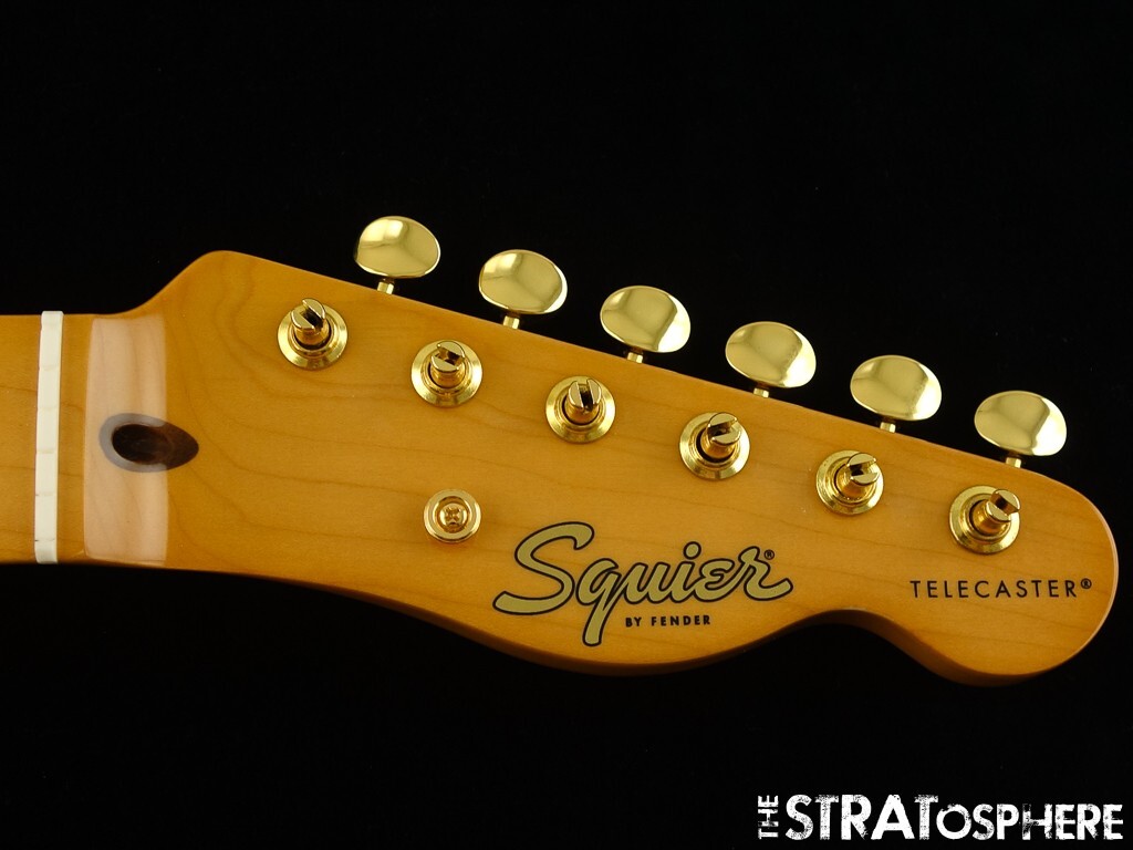 Fender Squier FSR Class Vibe 50s Telecaster NECK & GOLD TUNERS