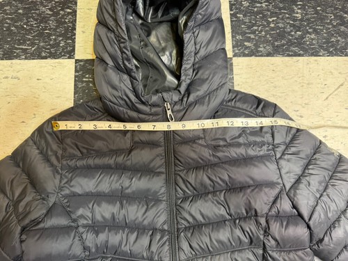 Spyder Girls or Boys Full Zip Hooded Insulated Puffer Jacket Black Size XL - Picture 7 of 10